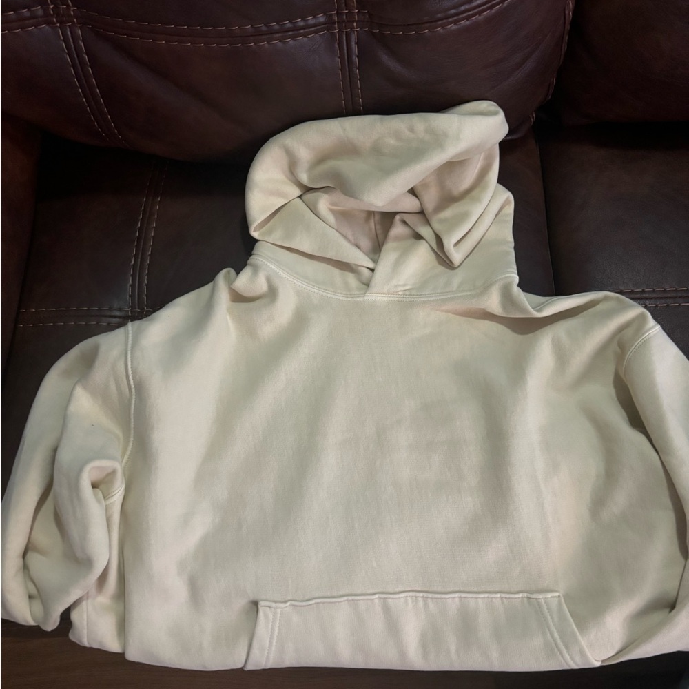 American Eagle Outfitters Cream Hoodie